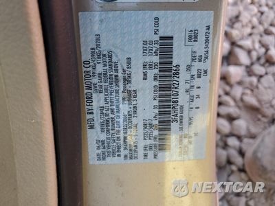 Zdjęcie 12 z 12 samochodu: 2007 FORD FUSION SEL VIN:3FAHP08107R272866 - miniatura