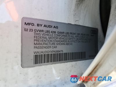 Zdjęcie 14 z 14 samochodu: 2023 AUDI A3 PREMIUM VIN:WAUAUDGYXPA089475 - miniatura
