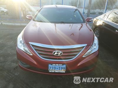 Piąte zdjęcie samochodu w środku: 2014 HYUNDAI SONATA GLS VIN:5NPEB4AC0EH891708 - miniatura
