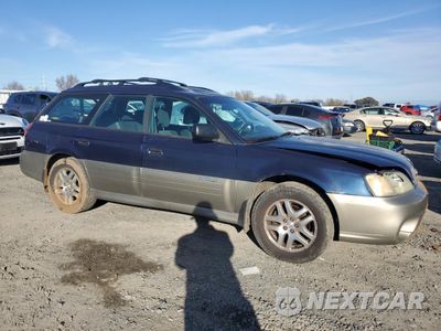 Czwarte zdjęcie samochodu z boku: 2004 SUBARU LEGACY OUTBACK AWP VIN:4S3BH675X47620924 - miniatura