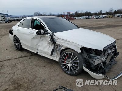 Czwarte zdjęcie samochodu z boku: 2015 MERCEDES-BENZ C 300 4MATIC VIN:55SWF4KB9FU009030 - miniatura