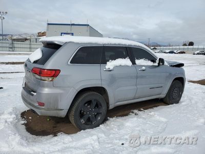 Trzecie zdjęcie samochodu z tyłu: 2015 JEEP GRAND CHEROKEE OVERLAND VIN:1C4RJFCT9FC237445 - miniatura