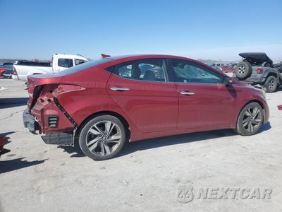Trzecie zdjęcie samochodu z tyłu: 2014 HYUNDAI ELANTRA SE VIN:5NPDH4AE0EH476447 - miniatura