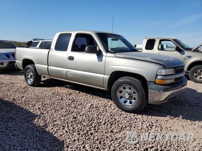 Czwarte zdjęcie samochodu z boku: 2002 CHEVROLET SILVERADO C1500 VIN:2GCEC19W921165532 - miniatura
