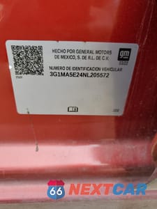 Zdjęcie 12 z 12 samochodu: 2022 CHEVROLET ONIX VIN:3G1MA5E24NL205572 - miniatura