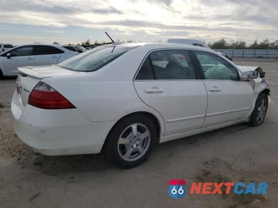 Trzecie zdjęcie samochodu z tyłu: 2006 HONDA ACCORD HYBRID HYBRID VIN:JHMCN36566C000741 - miniatura