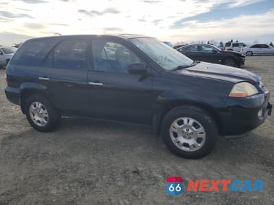 Czwarte zdjęcie samochodu z boku: 2002 ACURA MDX VIN:2HNYD18212H541053 - miniatura