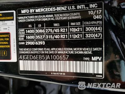 Zdjęcie 15 z 15 samochodu: 2018 MERCEDES-BENZ GLE COUPE 43 AMG VIN:4JGED6EB5JA100657 - miniatura