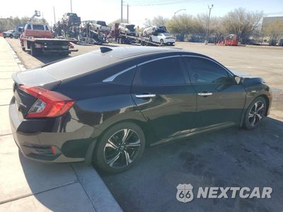 Trzecie zdjęcie samochodu z tyłu: 2016 HONDA CIVIC TOURING VIN:2HGFC1F96GH658281 - miniatura