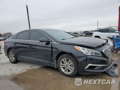 Czwarte zdjęcie samochodu z boku: 2017 HYUNDAI SONATA SE VIN:5NPE24AF1HH554768 - miniatura