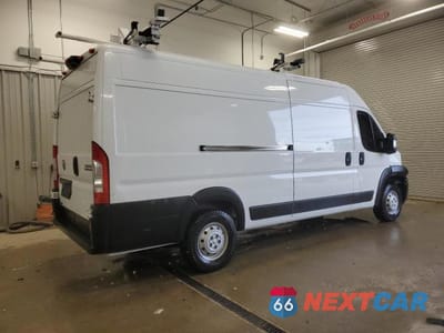 Trzecie zdjęcie samochodu z tyłu: 2023 RAM PROMASTER CARGO VAN VIN:3C6MRVJG7PE530166 - miniatura
