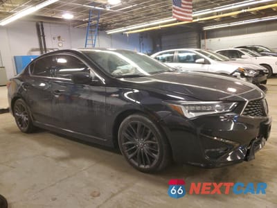 Czwarte zdjęcie samochodu z boku: 2022 ACURA ILX PREMIUM A-SPEC VIN:19UDE2F83NA002646 - miniatura