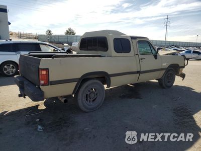 Trzecie zdjęcie samochodu z tyłu: 1993 DODGE D-SERIES D200 VIN:1B7KE26C3PS111194 - miniatura