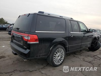 Trzecie zdjęcie samochodu z tyłu: 2017 LINCOLN NAVIGATOR L RESERVE VIN:5LMJJ3LT3HEL11065 - miniatura