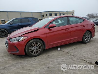 2018 HYUNDAI ELANTRA SEL KMHD84LF1JU469976 - główne zdjęcie licytacji z USA - miniatura
