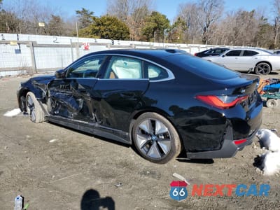 Drugie zdjęcie samochodu z przodu: 2024 BMW I4 EDRIVE 40 VIN:WBY73AW02RFT29049 - miniatura