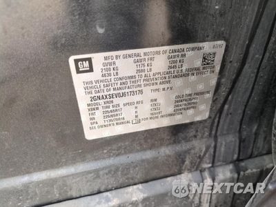 Zdjęcie 14 z 15 samochodu: 2018 CHEVROLET EQUINOX LT VIN:2GNAXSEV0J6173176 - miniatura
