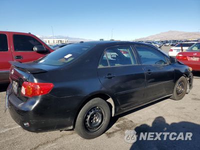 Trzecie zdjęcie samochodu z tyłu: 2010 TOYOTA COROLLA BASE VIN:1NXBU4EE8AZ186062 - miniatura