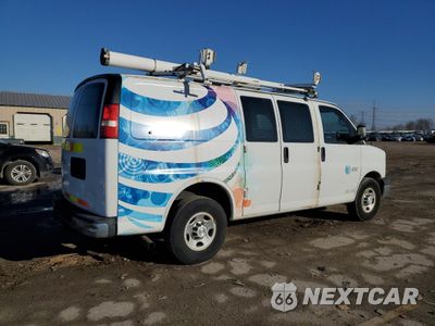 Trzecie zdjęcie samochodu z tyłu: 2014 CHEVROLET EXPRESS G2500 VIN:1GCWGFCA6E1204882 - miniatura