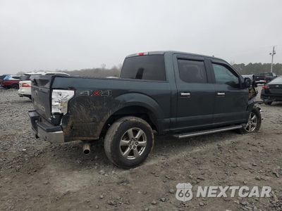 Trzecie zdjęcie samochodu z tyłu: 2018 FORD F150 SUPERCREW VIN:1FTEW1EP4JKC53439 - miniatura