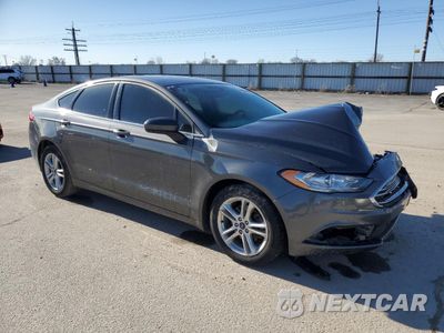 Czwarte zdjęcie samochodu z boku: 2018 FORD FUSION SE VIN:3FA6P0HD3JR223735 - miniatura