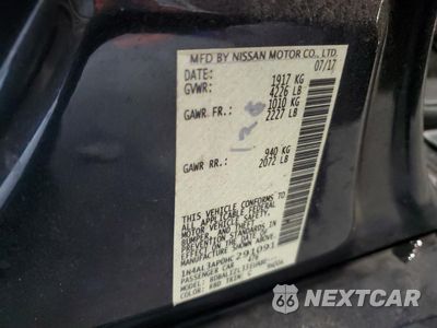 Zdjęcie 12 z 12 samochodu: 2017 NISSAN ALTIMA 2.5 VIN:1N4AL3AP0HC291091 - miniatura