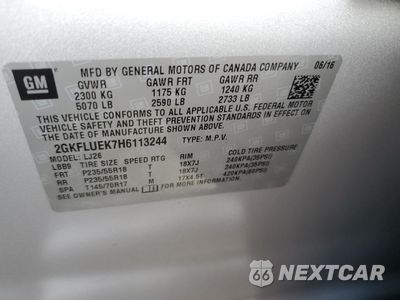 Zdjęcie 14 z 15 samochodu: 2017 GMC TERRAIN SLT VIN:2GKFLUEK7H6113244 - miniatura