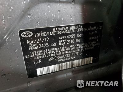 Zdjęcie 13 z 14 samochodu: 2013 HYUNDAI SONATA GLS VIN:5NPEB4AC9DH517113 - miniatura