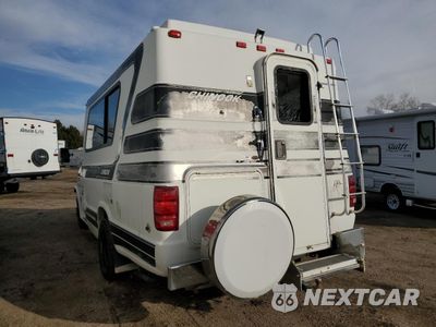 Trzecie zdjęcie samochodu z tyłu: 2000 FORD ECONOLINE E350 SUPER DUTY CUTAWAY VAN VIN:1FDWE35S0YHB89975 - miniatura