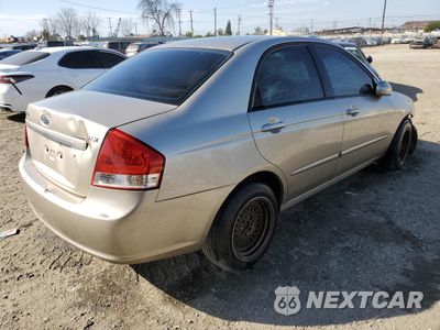 Trzecie zdjęcie samochodu z tyłu: 2007 KIA SPECTRA EX VIN:KNAFE122075378023 - miniatura