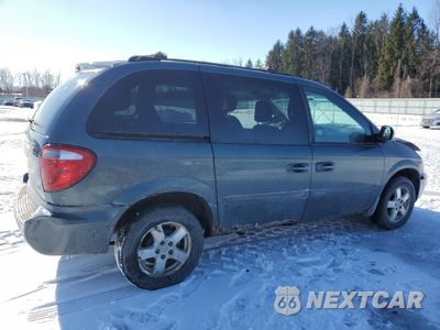 Trzecie zdjęcie samochodu z tyłu: 2006 DODGE CARAVAN SXT VIN:1D4GP45R96B502109 - miniatura