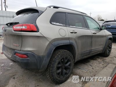 Trzecie zdjęcie samochodu z tyłu: 2017 JEEP CHEROKEE TRAILHAWK VIN:1C4PJMBS1HW594110 - miniatura