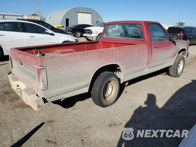 Trzecie zdjęcie samochodu z tyłu: 1986 GMC S15 VIN:1GTCS14R002500941 - miniatura
