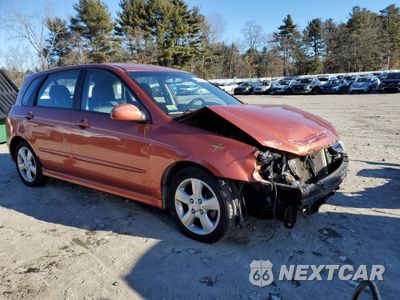 Czwarte zdjęcie samochodu z boku: 2009 KIA SPECTRA SX VIN:KNAFE242495023569 - miniatura
