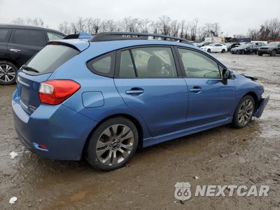 Trzecie zdjęcie samochodu z tyłu: 2016 SUBARU IMPREZA SPORT VIN:JF1GPAS67G8213692 - miniatura