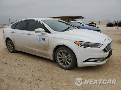Czwarte zdjęcie samochodu z boku: 2017 FORD FUSION SE HYBRID VIN:3FA6P0LU4HR408992 - miniatura