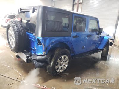 Trzecie zdjęcie samochodu z tyłu: 2015 JEEP WRANGLER UNLIMITED SAHARA VIN:1C4BJWEG0FL631109 - miniatura