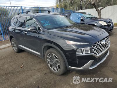 Czwarte zdjęcie samochodu z boku: 2023 HYUNDAI SANTA FE SEL PREMIUM VIN:5NMS3DA18PH011837 - miniatura