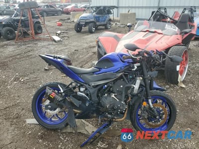 2024 YAMAHA YZFR3 A MH3RH18Y0RK016072 - główne zdjęcie licytacji z USA - miniatura