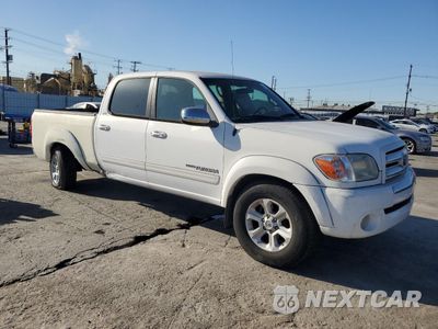 Czwarte zdjęcie samochodu z boku: 2005 TOYOTA TUNDRA DOUBLE CAB SR5 VIN:5TBET34105S493922 - miniatura
