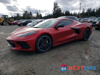2021 CHEVROLET CORVETTE STINGRAY 2LT 1G1YB2D47M5114701 - główne zdjęcie licytacji z USA - miniatura