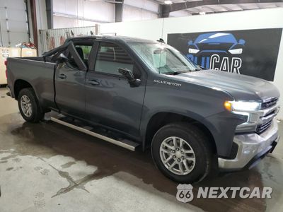 Czwarte zdjęcie samochodu z boku: 2020 CHEVROLET SILVERADO K1500 LT VIN:1GCRYDED3LZ255390 - miniatura