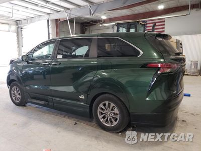 Drugie zdjęcie samochodu z przodu: 2021 TOYOTA SIENNA XLE VIN:5TDYSKFC9MS010846 - miniatura