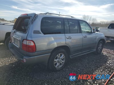 Trzecie zdjęcie samochodu z tyłu: 2005 LEXUS LX 470 VIN:JTJHT00W553551767 - miniatura