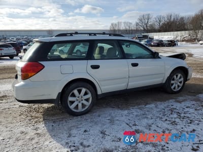 Trzecie zdjęcie samochodu z tyłu: 2007 SUBARU OUTBACK OUTBACK 2.5I VIN:4S4BP61C377300208 - miniatura
