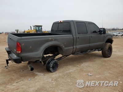 Trzecie zdjęcie samochodu z tyłu: 2003 FORD F250 SUPER DUTY VIN:1FTNW21F03EA40637 - miniatura