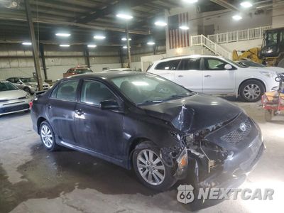 Czwarte zdjęcie samochodu z boku: 2010 TOYOTA COROLLA BASE VIN:1NXBU4EE0AZ375286 - miniatura