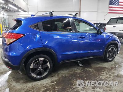 Trzecie zdjęcie samochodu z tyłu: 2018 HONDA HR-V EXL VIN:3CZRU6H78JM725600 - miniatura