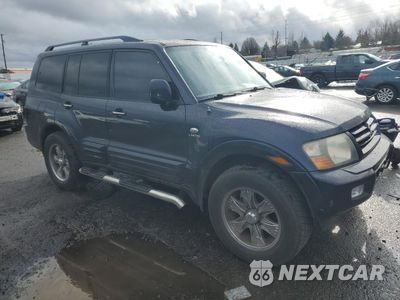 Czwarte zdjęcie samochodu z boku: 2002 MITSUBISHI MONTERO LIMITED VIN:JA4MW51R82J057774 - miniatura