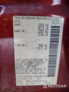 Zdjęcie 14 z 14 samochodu: 2013 NISSAN ALTIMA 2.5 VIN:1N4AL3AP2DN506419 - miniatura